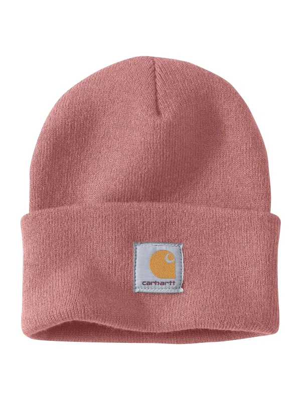 CARHARTT WATCH BEANIE - ROSE TINT sold by Boathouse
