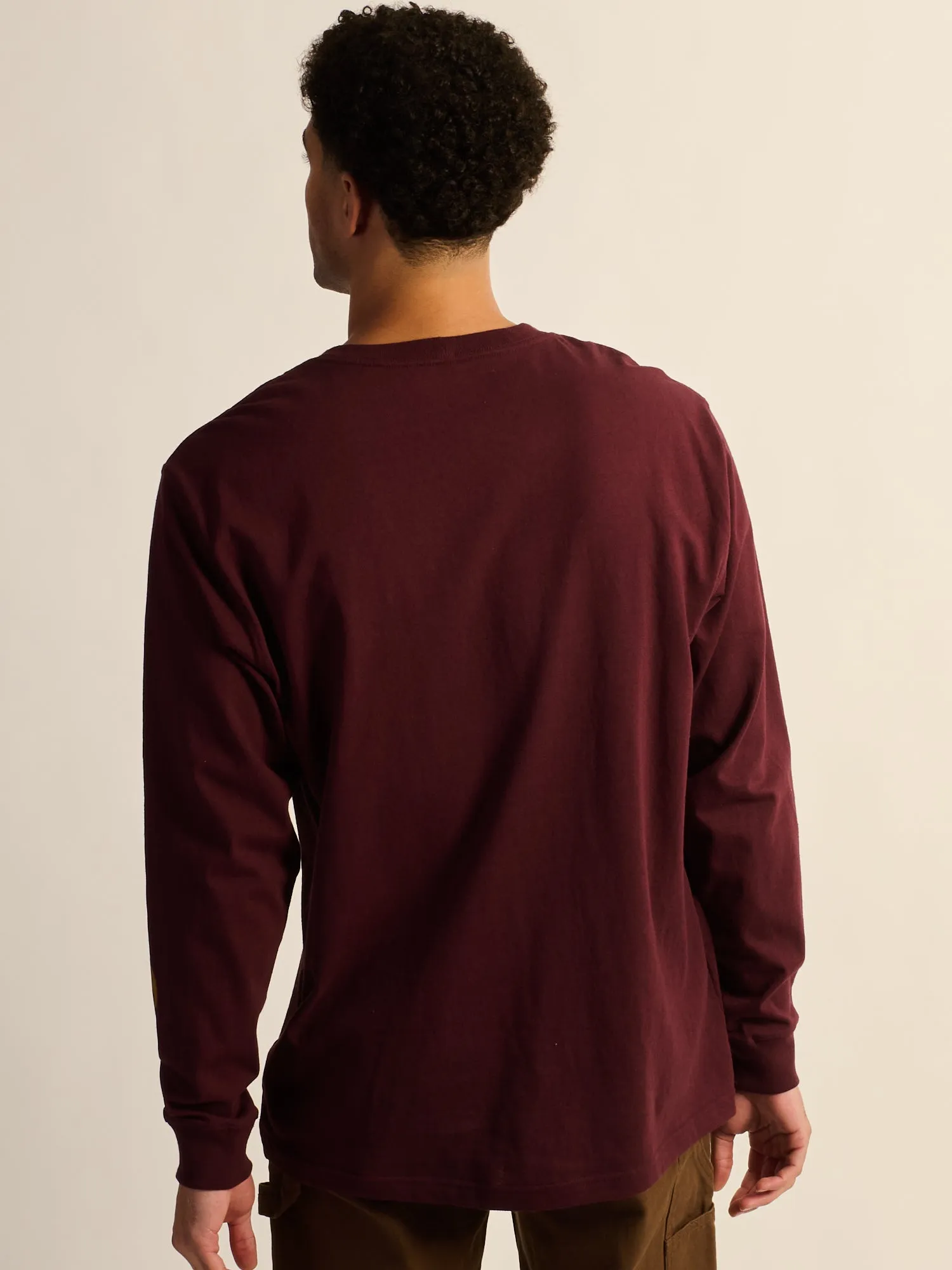 CARHARTT SIGNATURE LONG SLEEVE T-SHIRT - PORT sold by Boathouse product image thumbnail 4