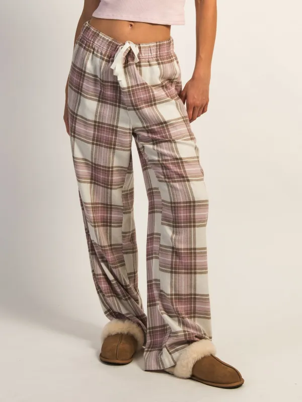HARLOW PLAID PANT - PINK sold by Boathouse