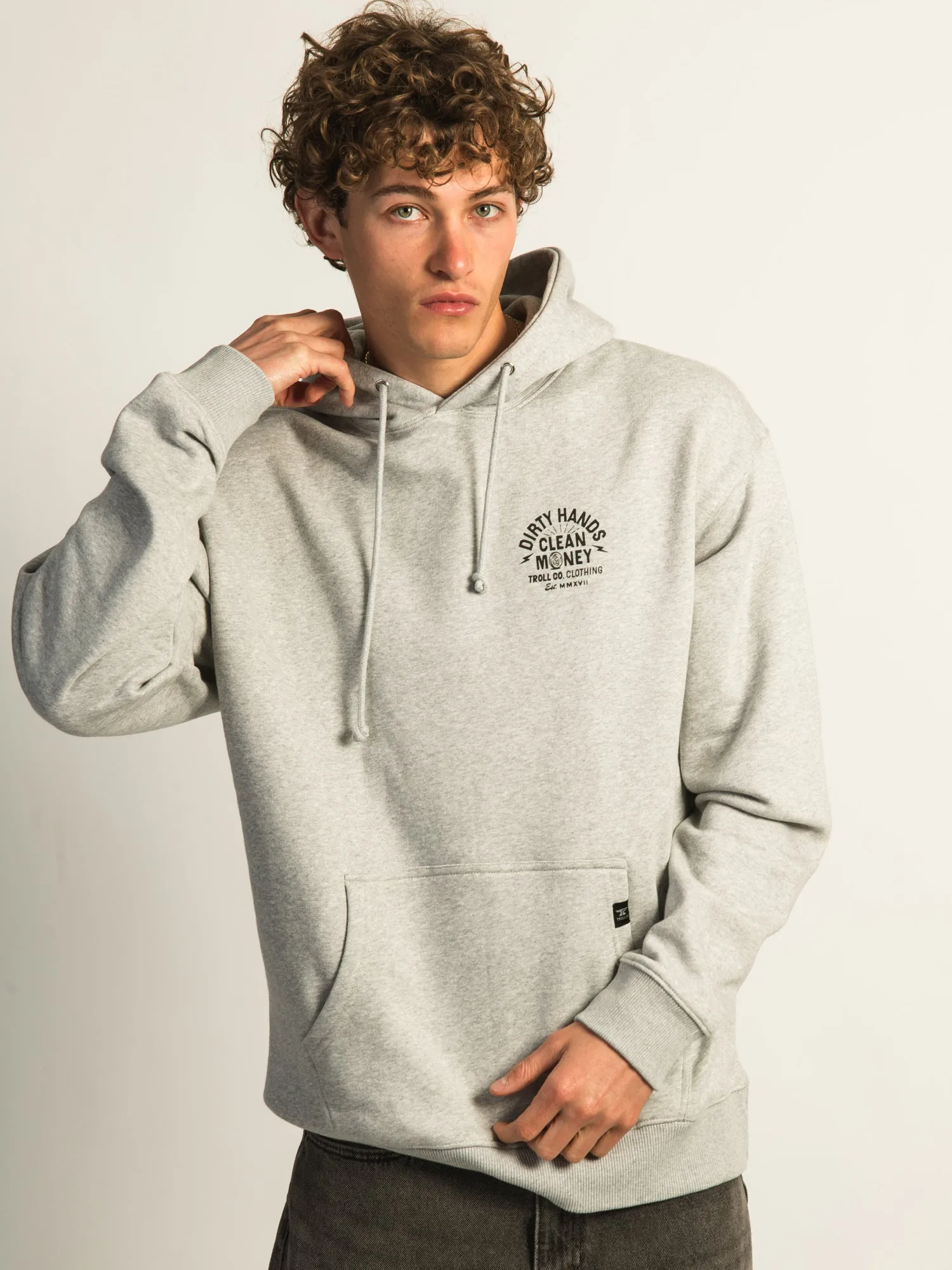 TROLL CO. KNUCKLE BROS 2.0 PULL OVER HOODIE sold by Boathouse product image thumbnail 2