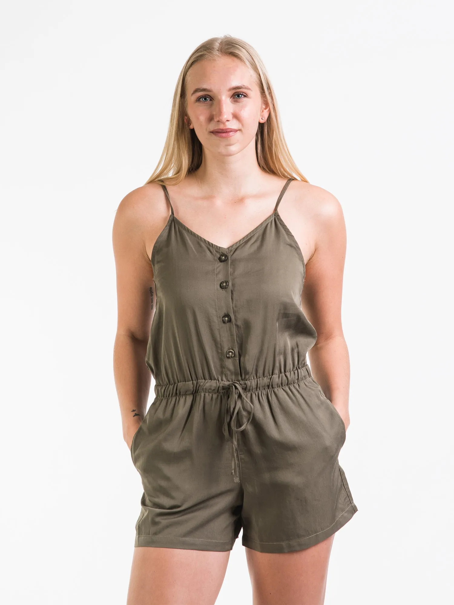 HARLOW HAILEY TENCEL ROMPER - CLEARANCE sold by Boathouse