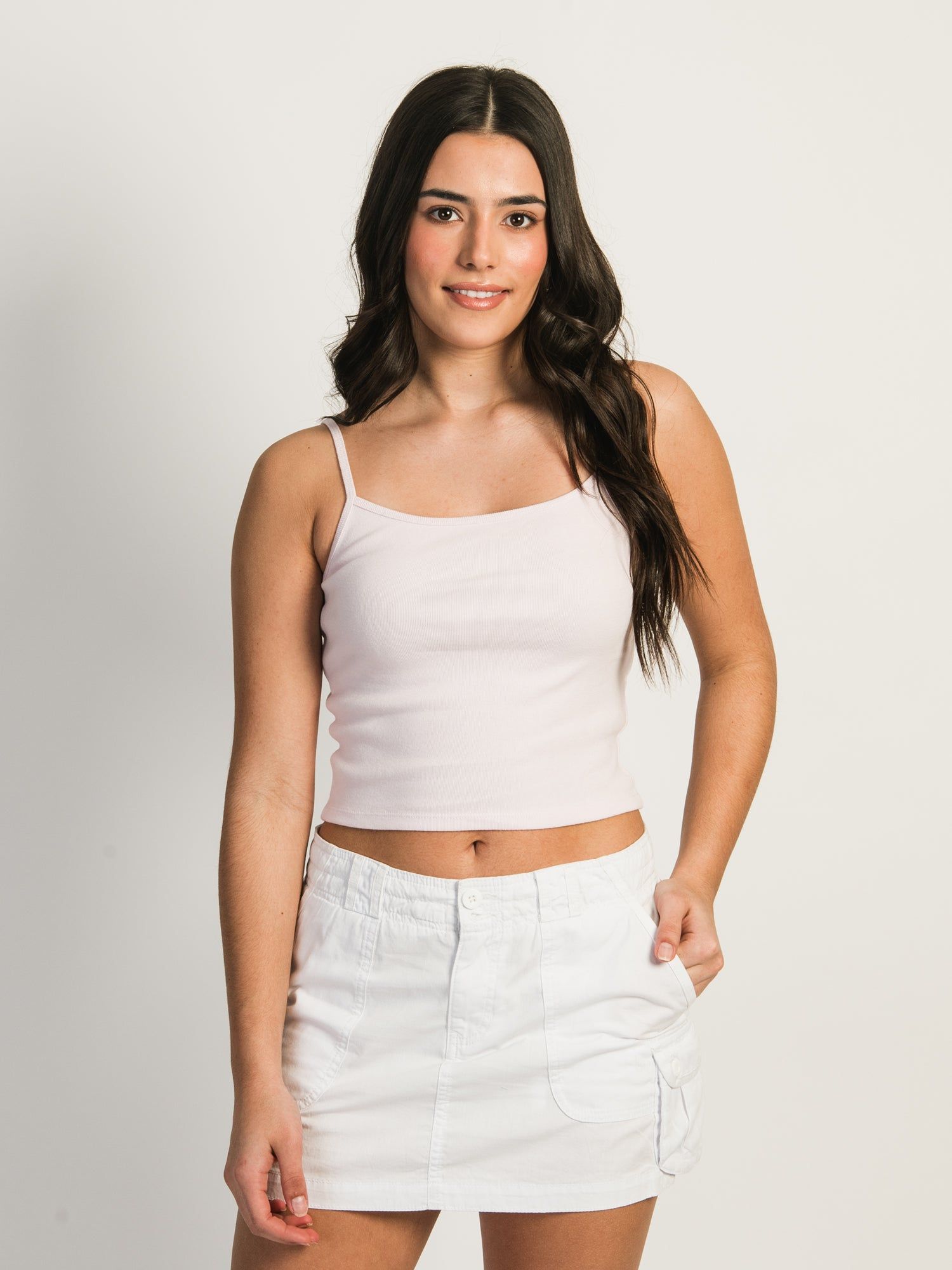 HARLOW SABRINA TANK TOP - BABY PINK - CLEARANCE sold by Boathouse