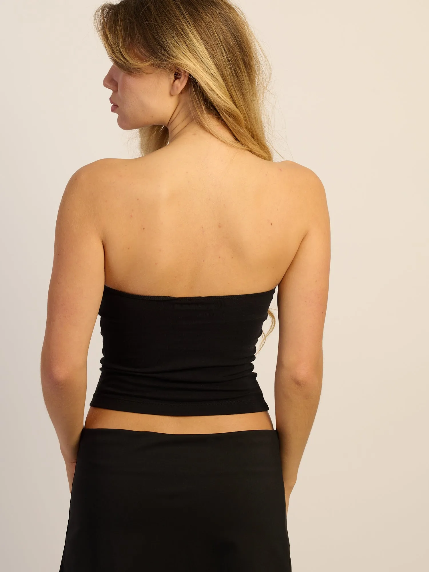 HARLOW LIA TOP - BLACK sold by Boathouse product image thumbnail 4