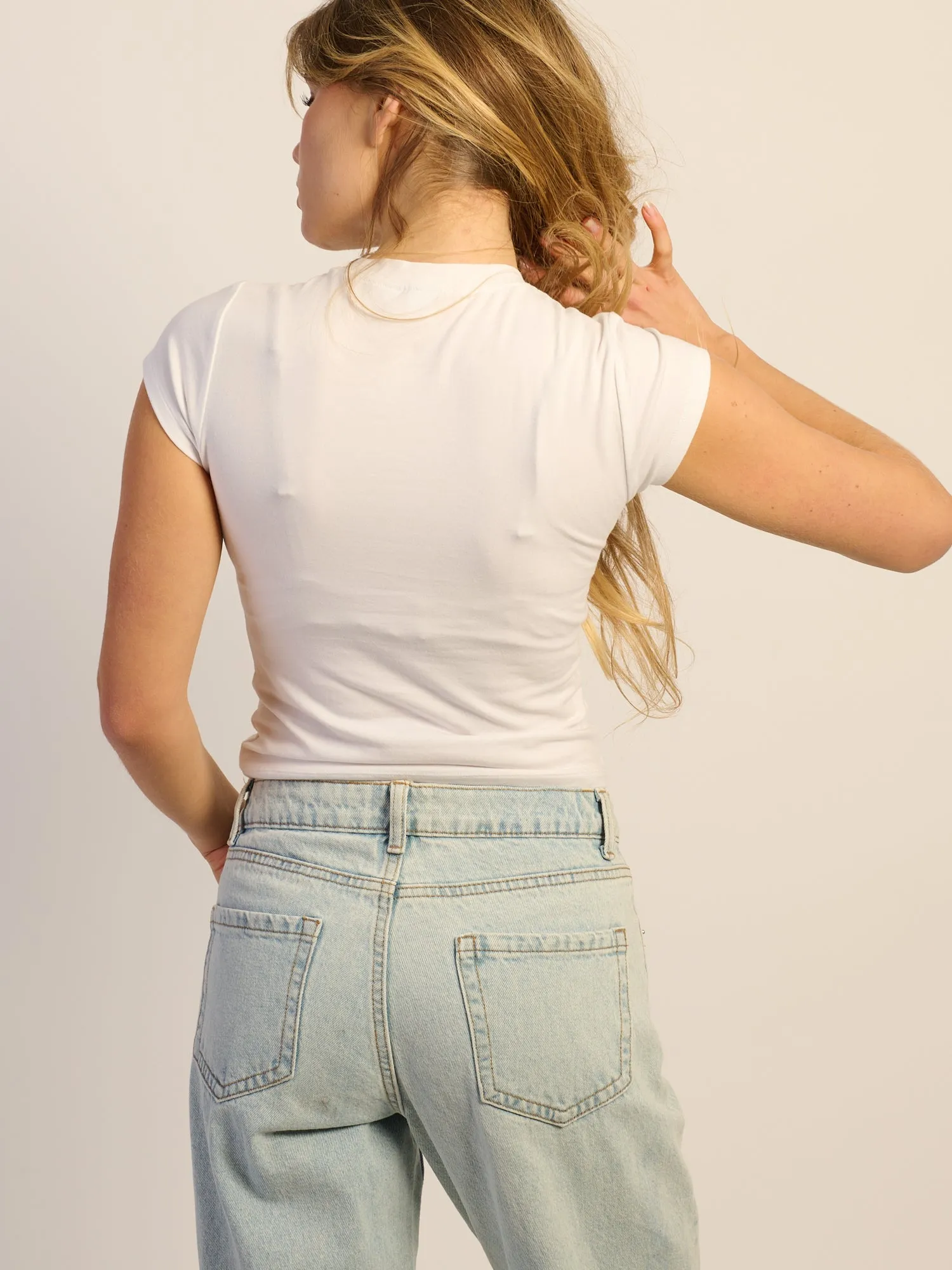 HARLOW GIA TEE - WHITE sold by Boathouse product image thumbnail 4