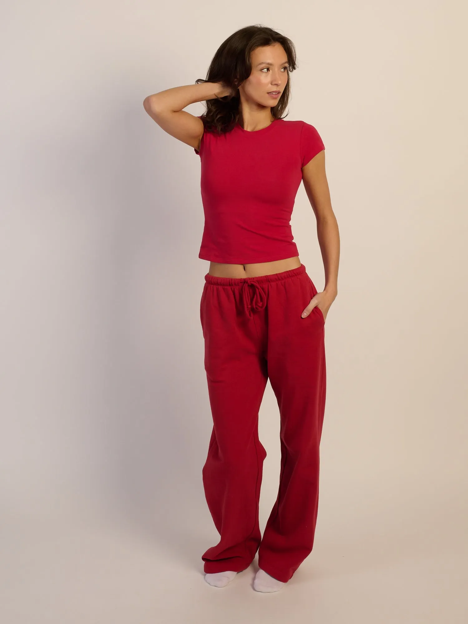 HARLOW GIA TEE - RUBY sold by Boathouse product image thumbnail 2