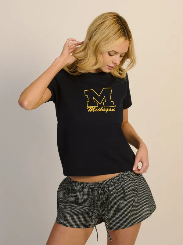 MICHIGAN STATE BOXY TEE sold by Boathouse