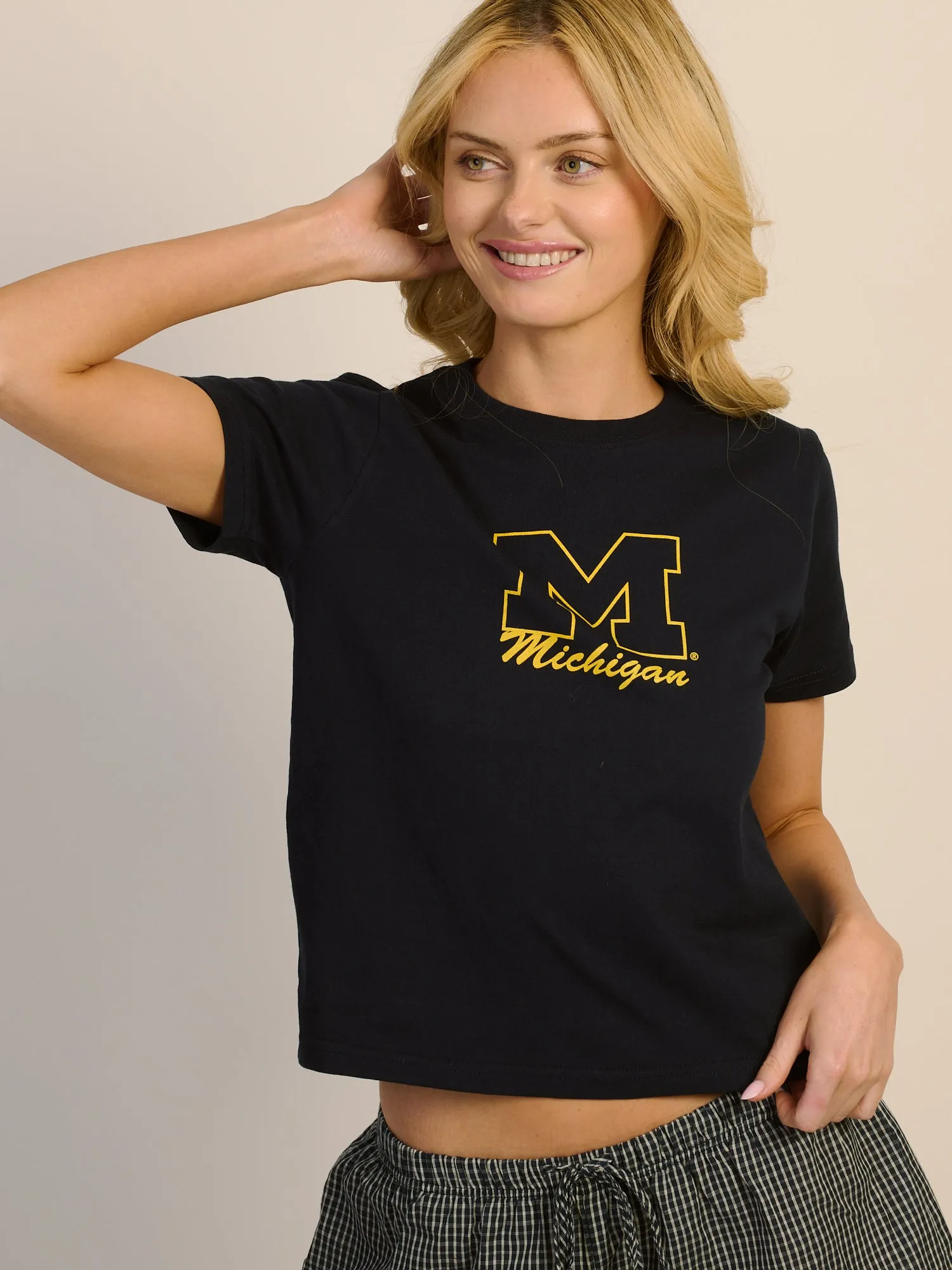 MICHIGAN STATE BOXY TEE sold by Boathouse product image thumbnail 3