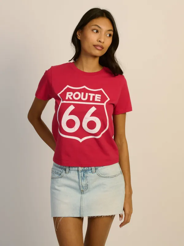 ROUTE 66 BOXY TEE sold by Boathouse