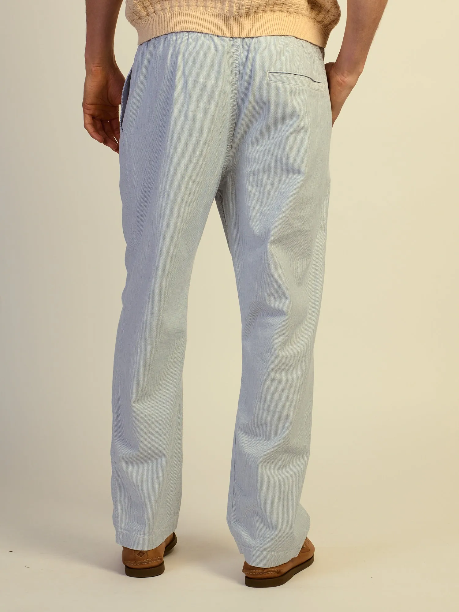 KOLBY RELAXED FIT LN BLEND PANT - BLUE sold by Boathouse product image thumbnail 5