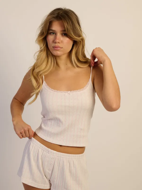 HARLOW MALLORY TANK - DITSY sold by Boathouse