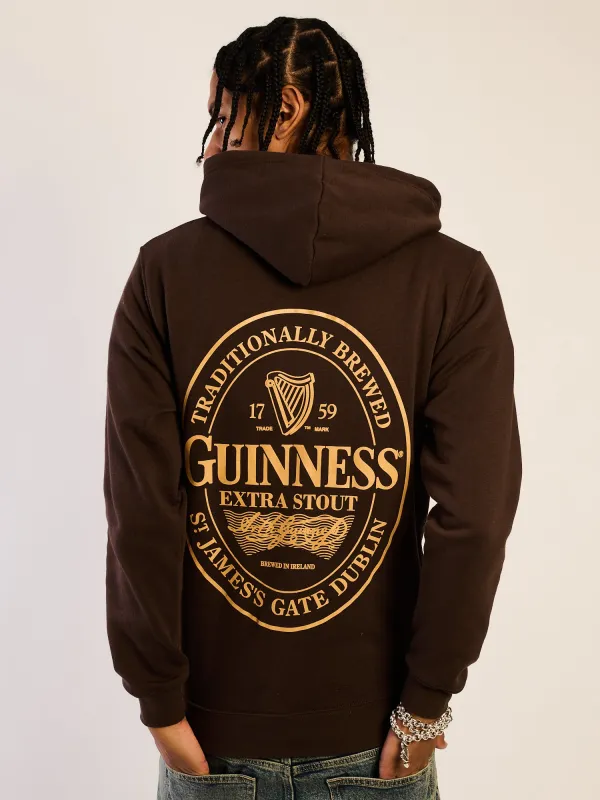 GUINNESS DUBLIN PULLOVER HOODIE made by Boathouse