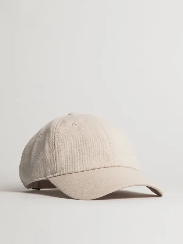 NIKE CLUB SWOOSH UNSTRUCTURED CAP - BROWN sold by Boathouse