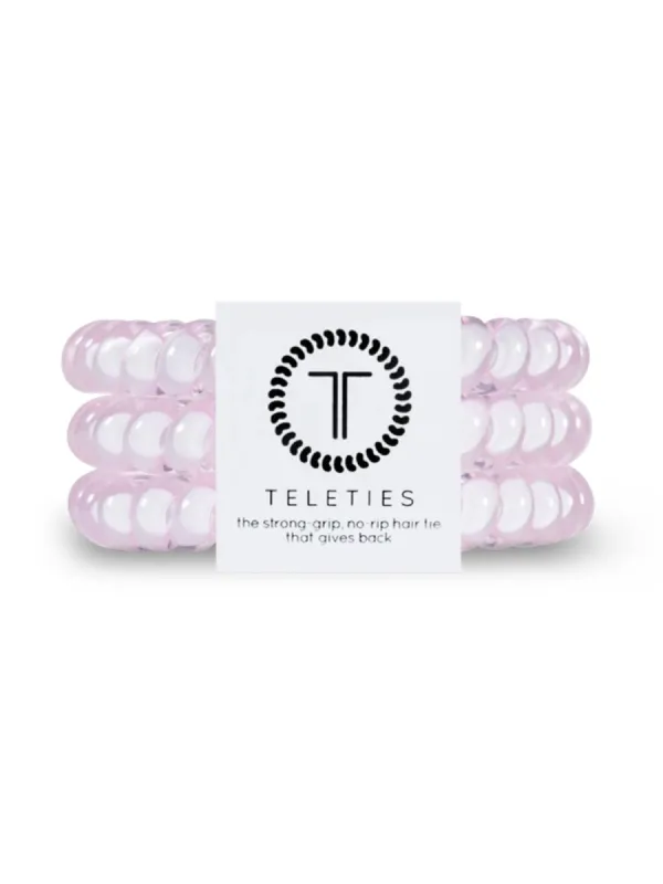 TELETIES HAIR TIE SMALL - ROSE WATER - CLEARANCE sold by Boathouse