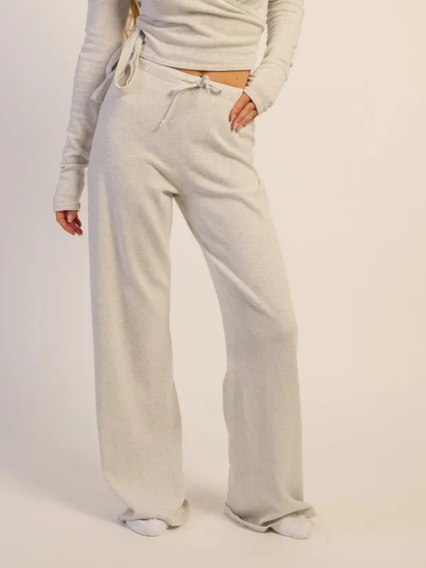 HARLOW PALOMA KNIT PANT - CLOUD sold by Boathouse