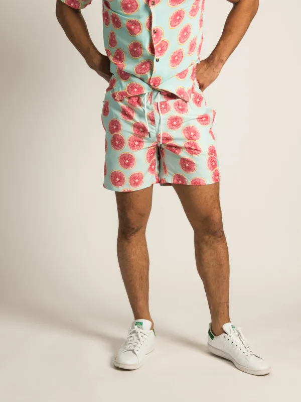 ISLAND HAZE GRAPEFRUIT 15" VOLLEY SHORT  - CLEARANCE sold by Boathouse