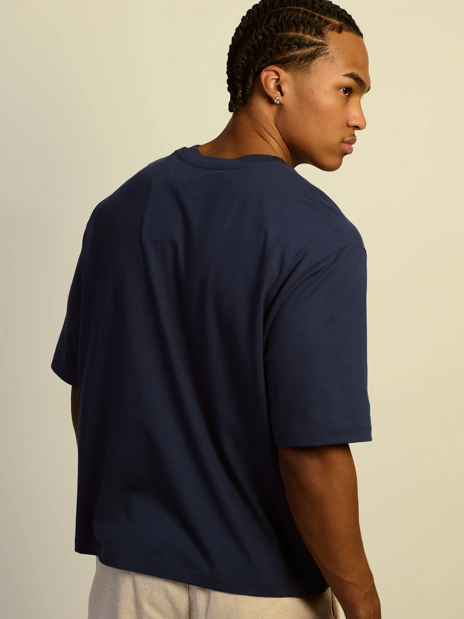 SHORT CUT TEE - NAVY sold by Boathouse product image thumbnail 4
