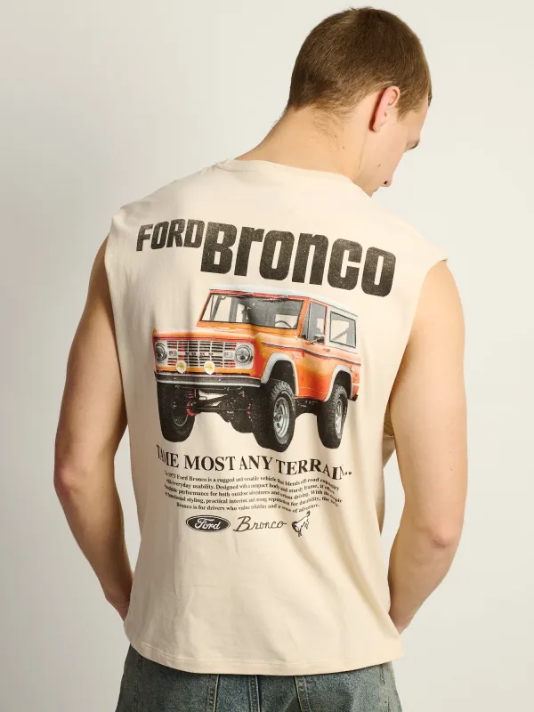 FORD BRONCO MUSCLE TANK TOP made by Boathouse