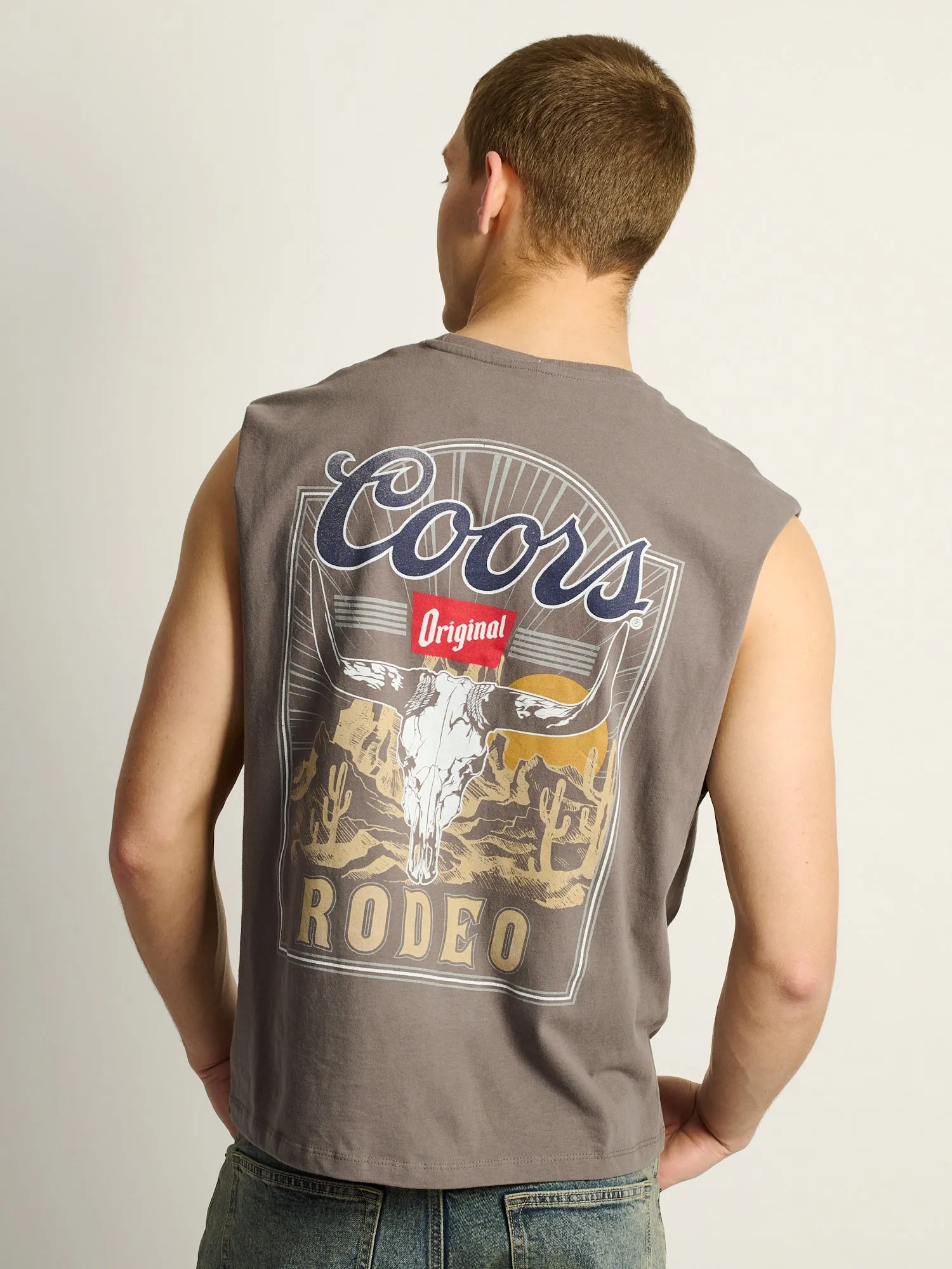 COORS RODEO MUSCLE TANK TOP sold by Boathouse