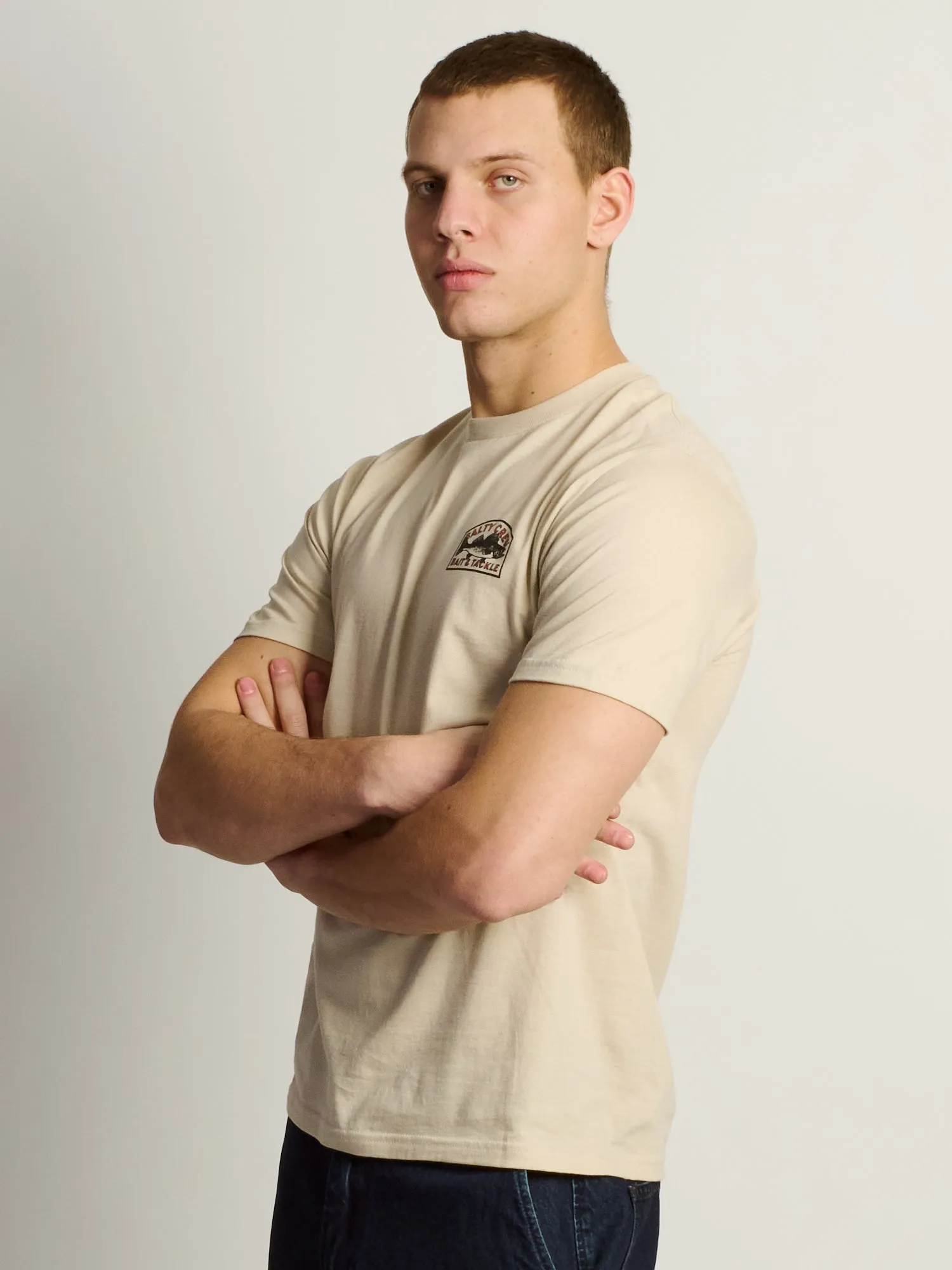 SALTY CREW WALLEYE MOUNT T-SHIRT sold by Boathouse product image thumbnail 4