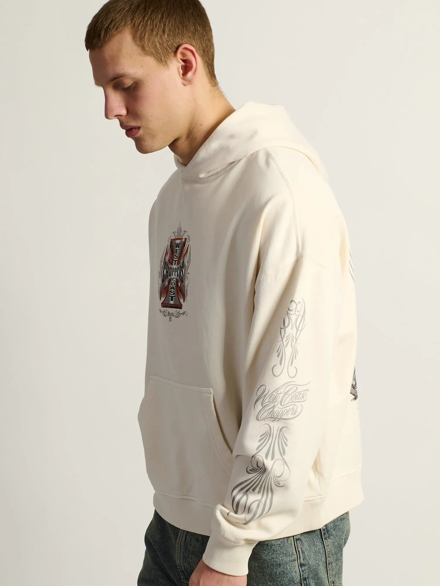 WEST COAST CHOPPER RELAXED PULL OVER HOODIE sold by Boathouse product image thumbnail 5