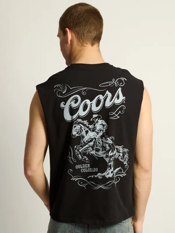 COORS COLORADO MUSCLE TANK TOP made by Coors
