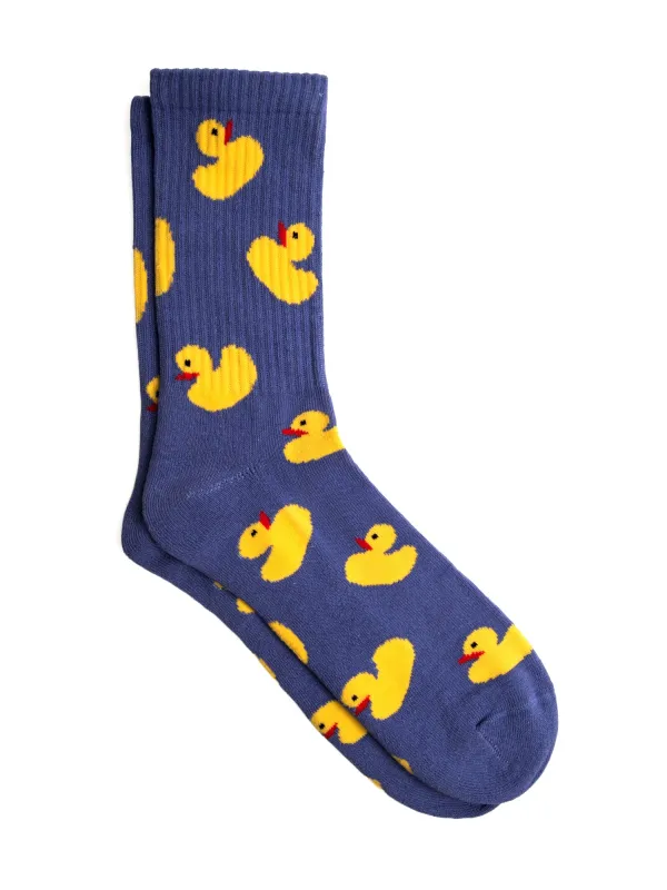 BOATHOUSE DUCKS SOCKS - PURPLE sold by Boathouse