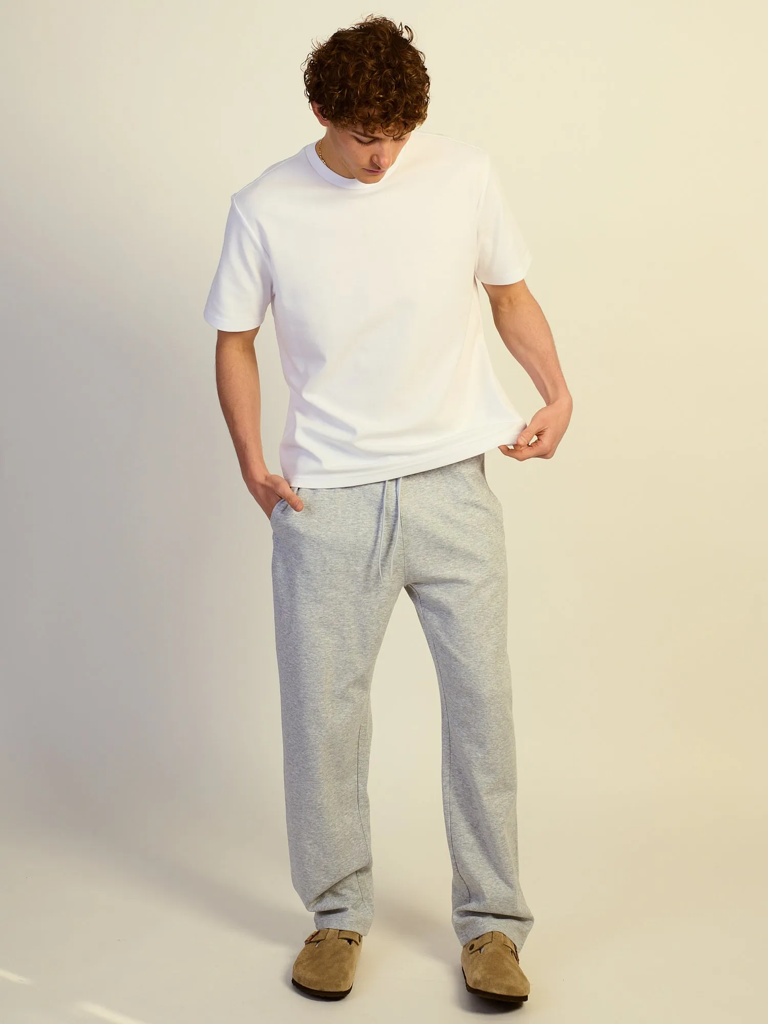 KOLBY KEEP COOL STRAIGHT LEG PANT - HEATHER GREY sold by Boathouse product image thumbnail 2