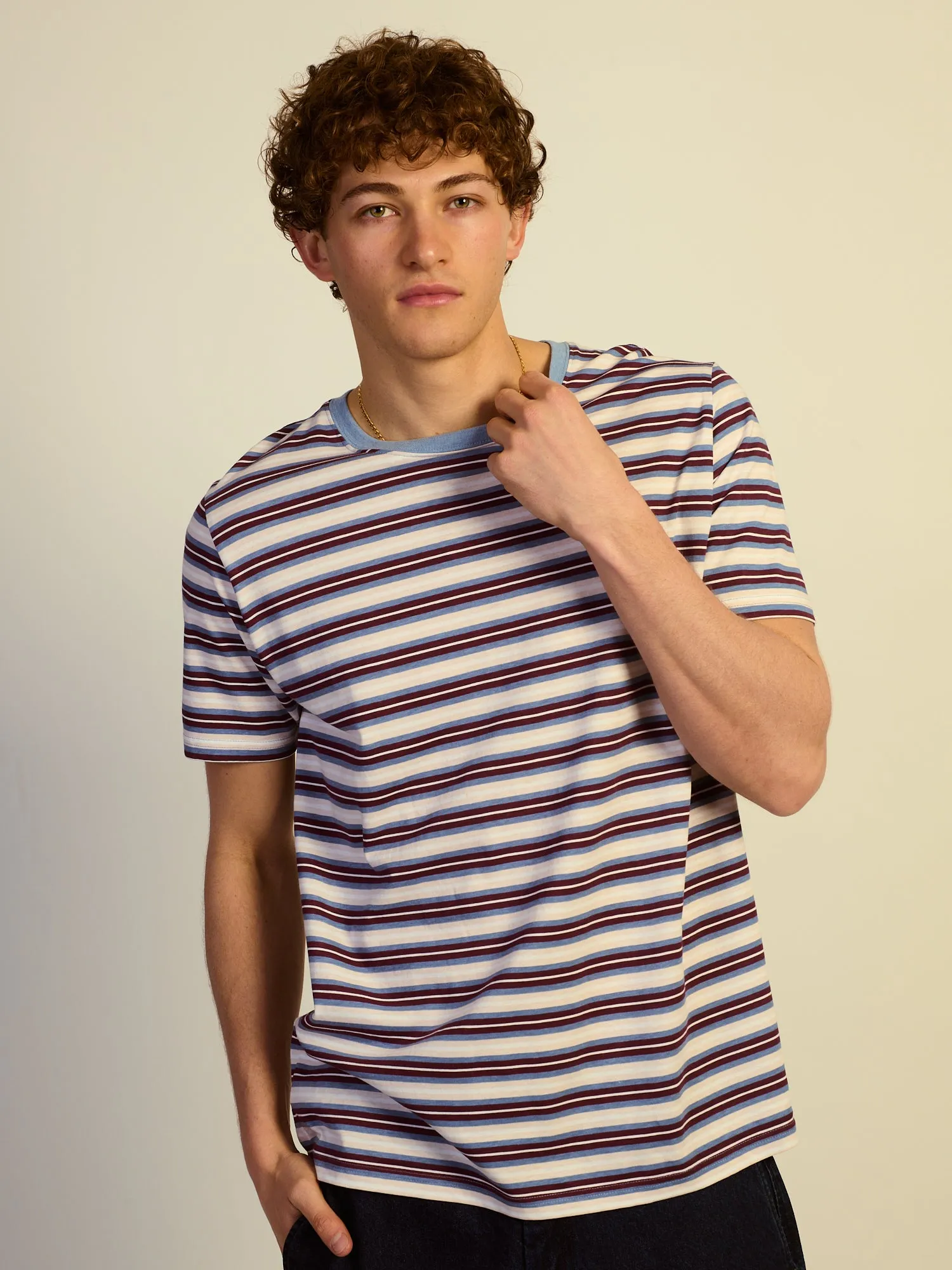 VICTOR CREWNECK - STRIPE sold by Boathouse product image thumbnail 2