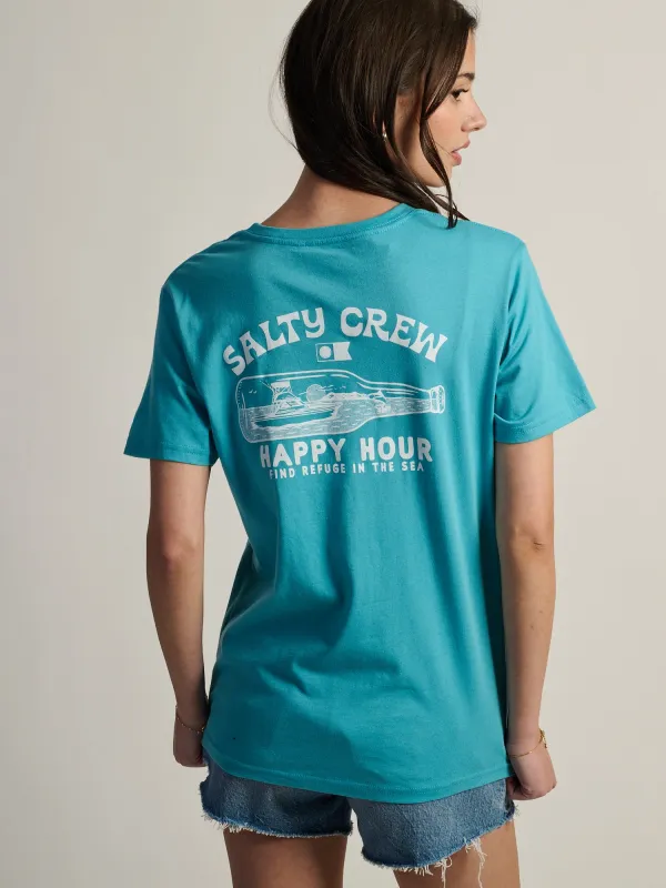 SALTY CREW HAPPY HOUR BOYFRIEND TEE sold by Boathouse