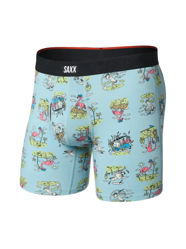 SAXX VIBE BIRDIE BLUE TIDE BOXER BRIEF made by Boathouse