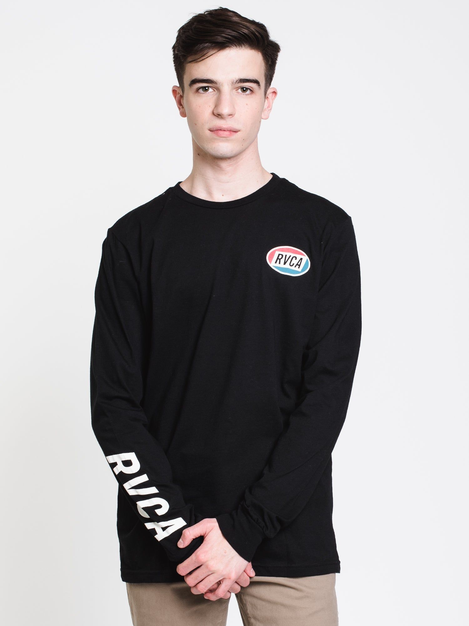 MENS CORTEX LONG SLEEVE T-SHIRT - BLACK - CLEARANCE sold by Boathouse