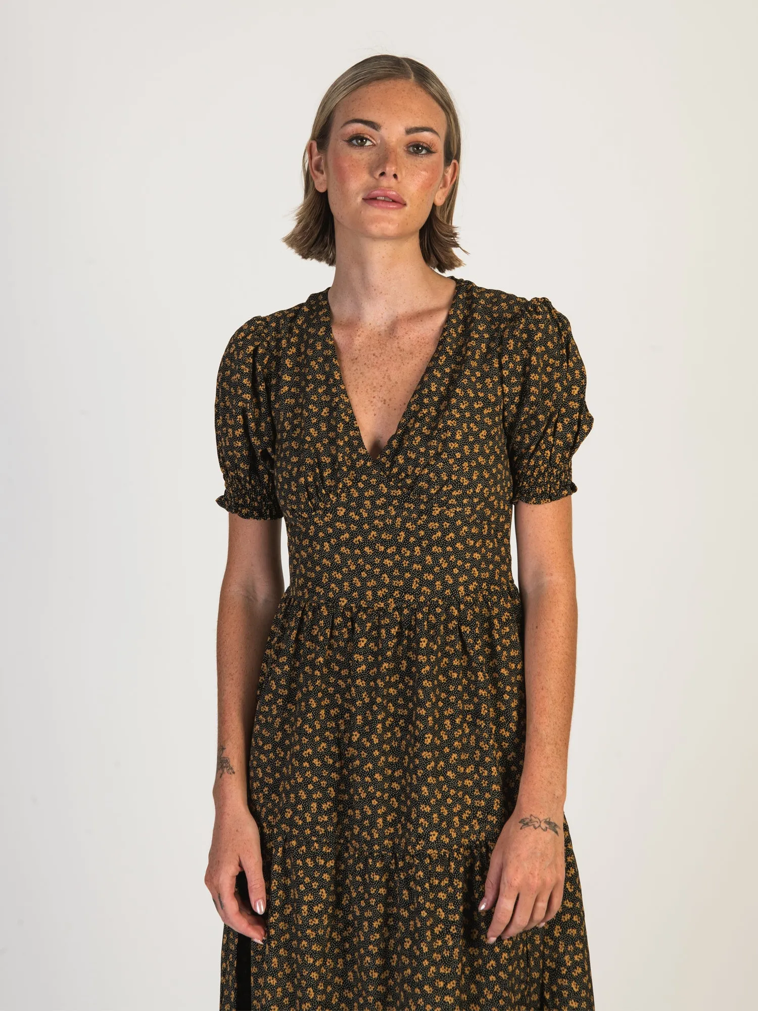 DAISY STREET LTD TIERED MIDI FLORAL DRESS - CLEARANCE sold by Boathouse product image thumbnail 4