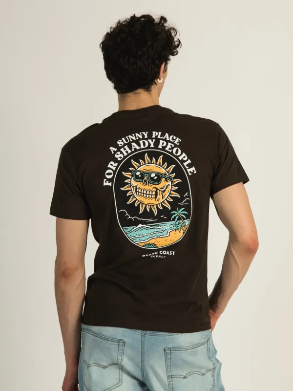 DEATH COAST SUPPLY SHADY PEOPLE T-SHIRT sold by Boathouse