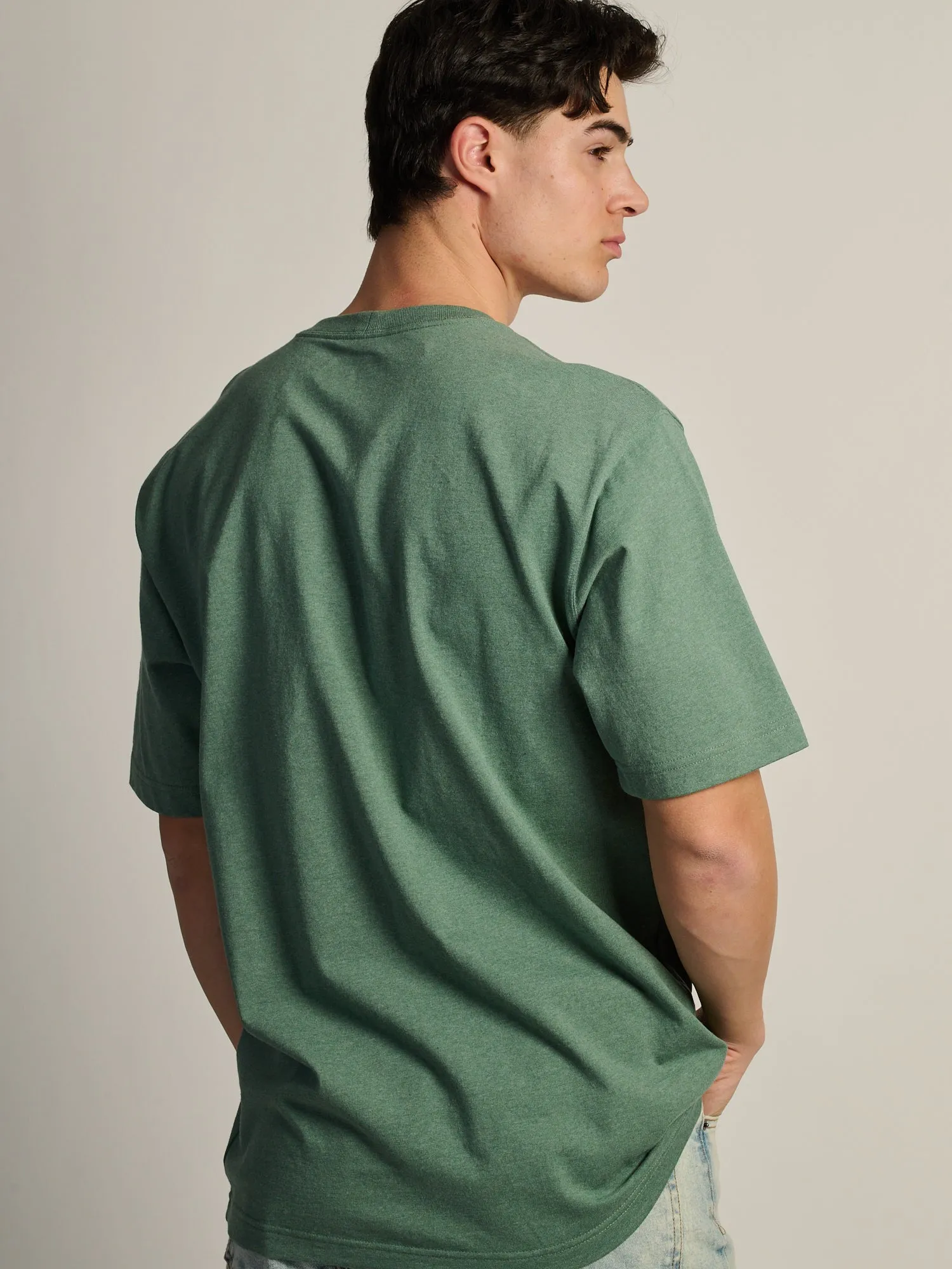 CARHARTT WORKWEAR POCKET T-SHIRT - GREEN sold by Boathouse product image thumbnail 4