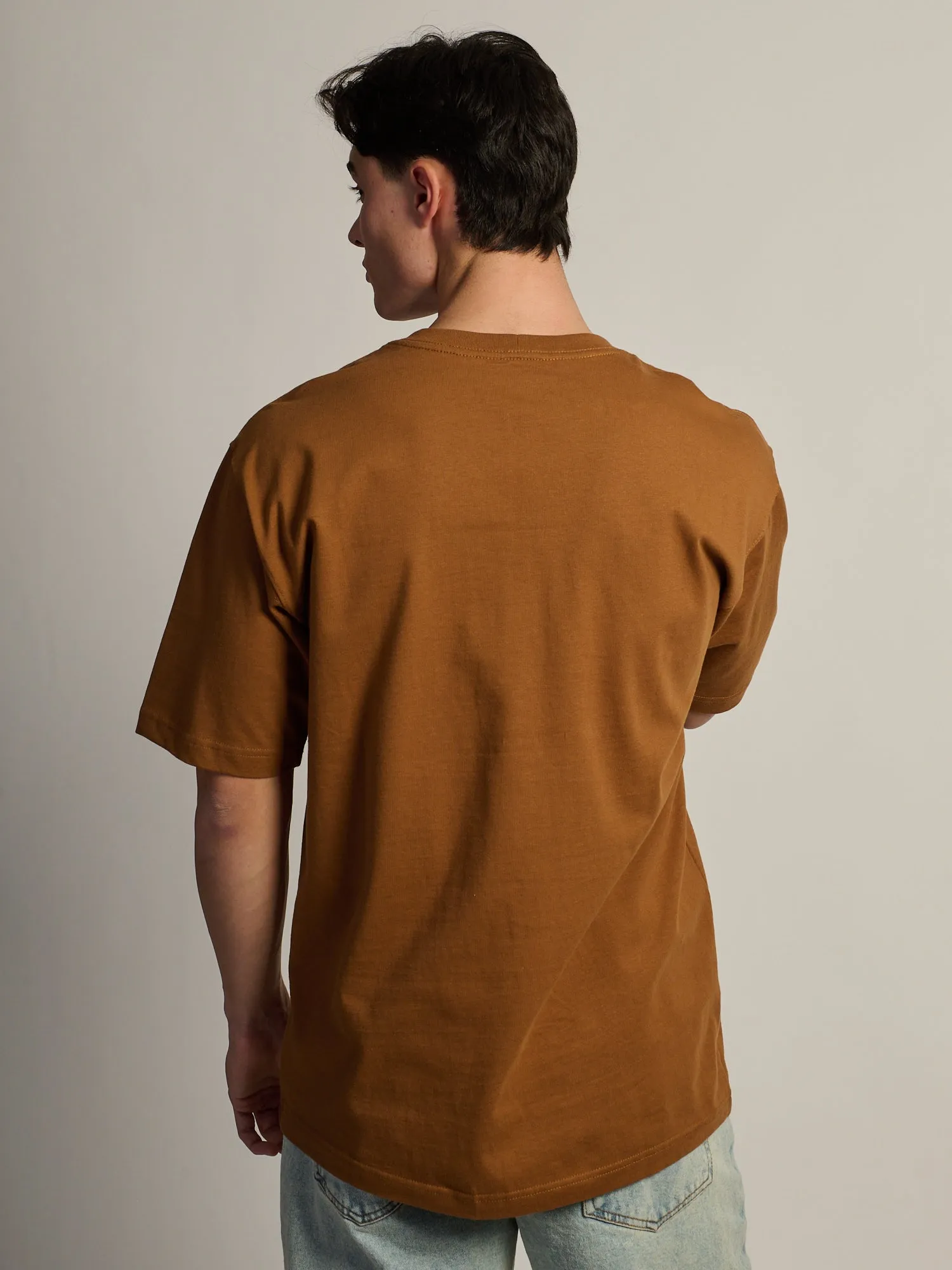 CARHARTT WORKWEAR POCKET T-SHIRT - BROWN sold by Boathouse product image thumbnail 4