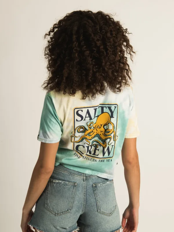 SALTY CREW INK SLINGER CROP BOYFRIEND T-SHIRT - CLEARANCE sold by Boathouse