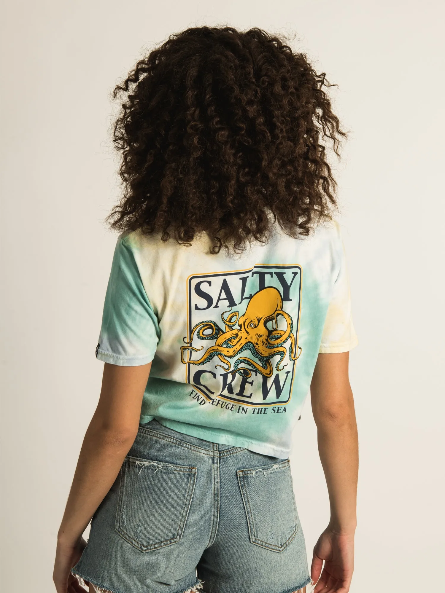 SALTY CREW INK SLINGER CROP BOYFRIEND T-SHIRT - CLEARANCE sold by Boathouse