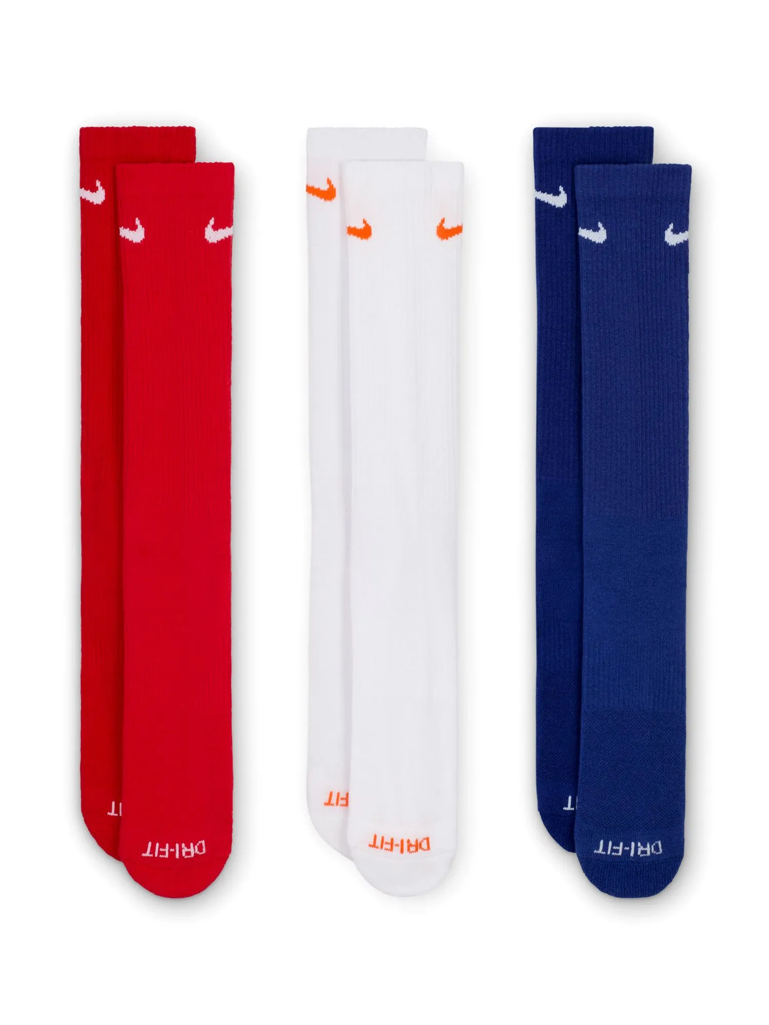 NIKE EVERYDAY CUSHION 3 PACK SOCKS - MULTI sold by Boathouse product image thumbnail 2