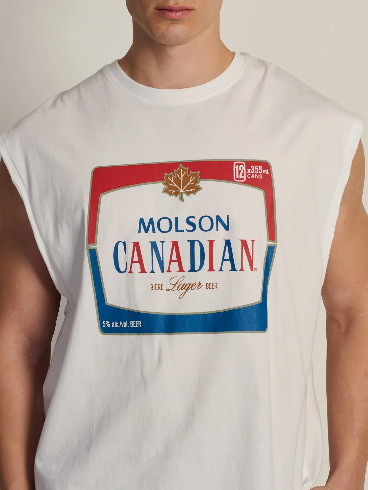 MOLSON CANADIAN MUSCLE TANK TOP sold by Boathouse product image thumbnail 3