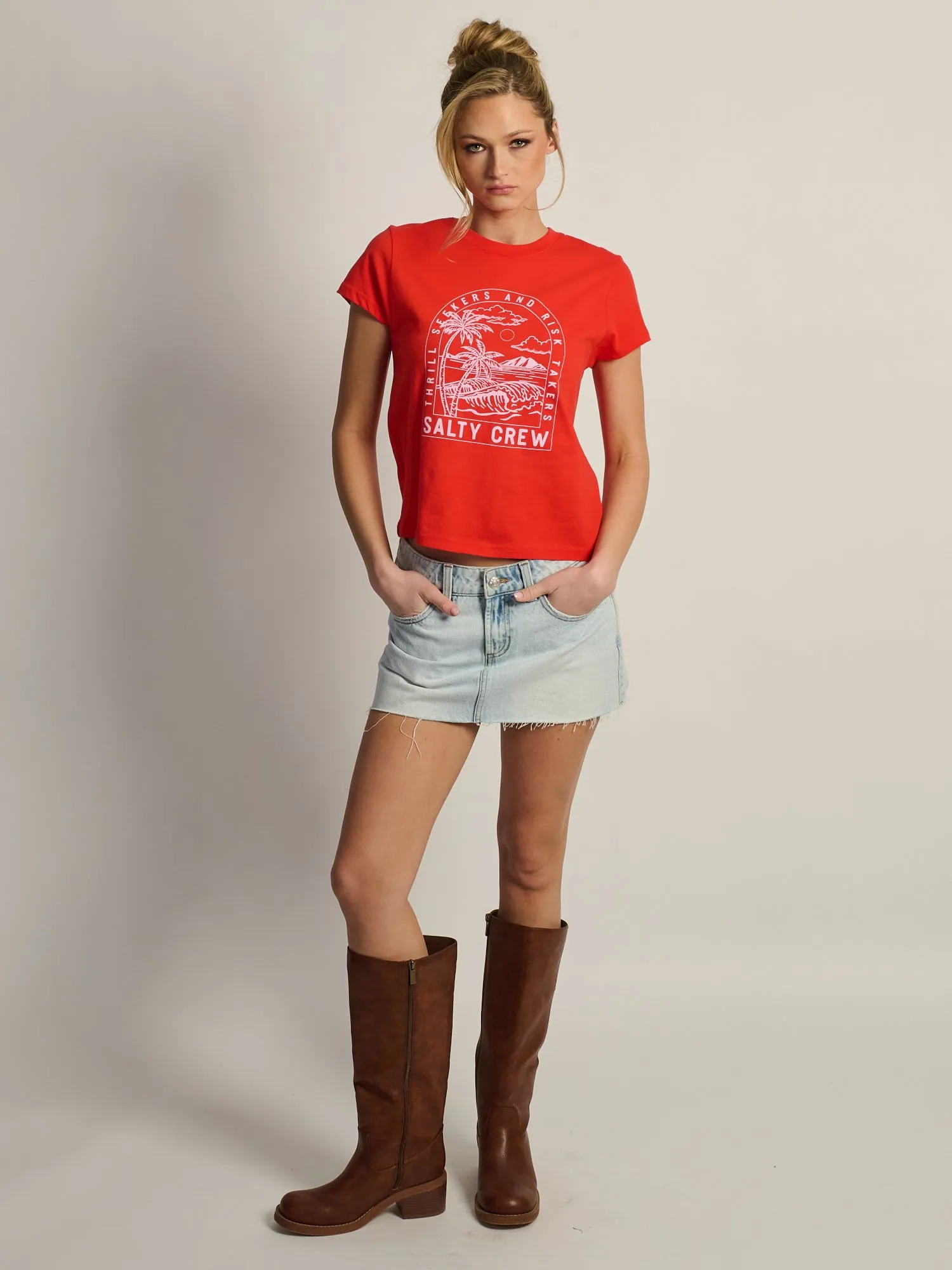 SALTY CREW ARCHWAY MODERN TEE sold by Boathouse product image thumbnail 2