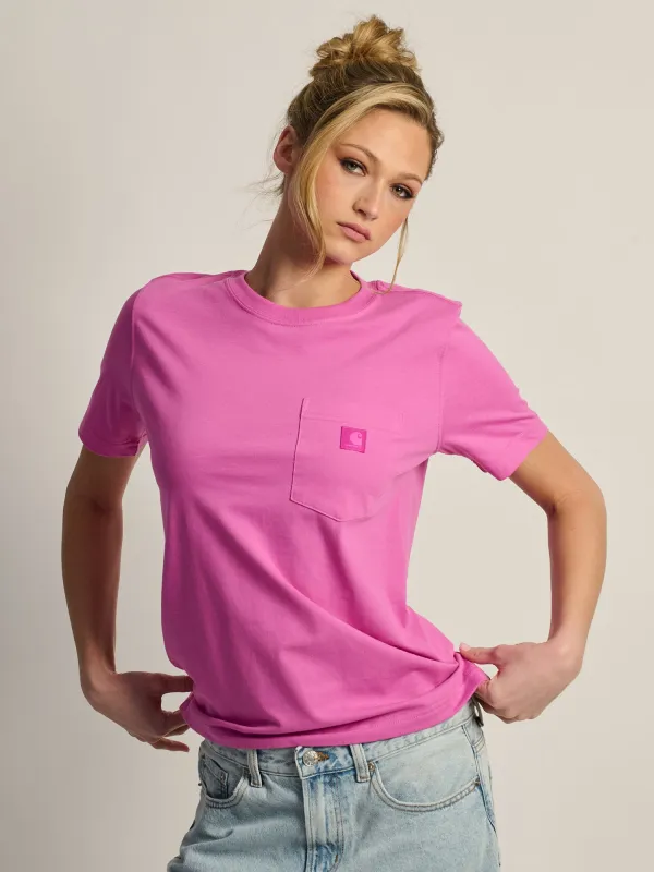 CARHARTT IRVINE RELAXED TEE - FUSCHIA made by Carhartt