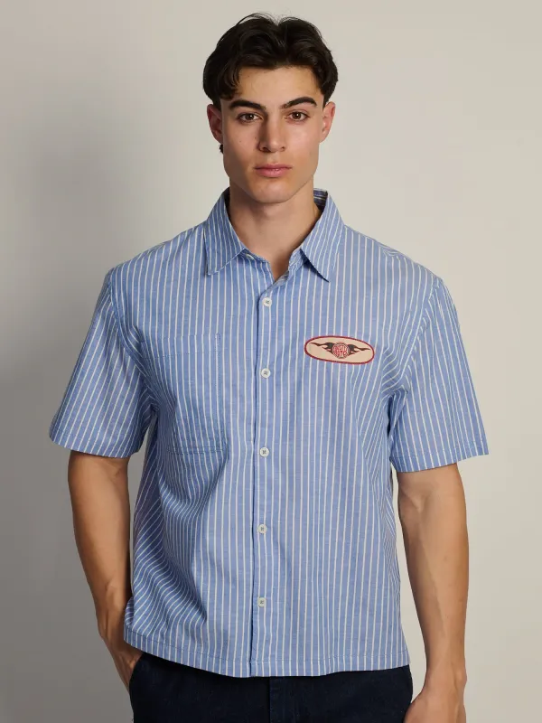 KOLBY BOXY PLAID SHIRT - BLUE sold by Boathouse