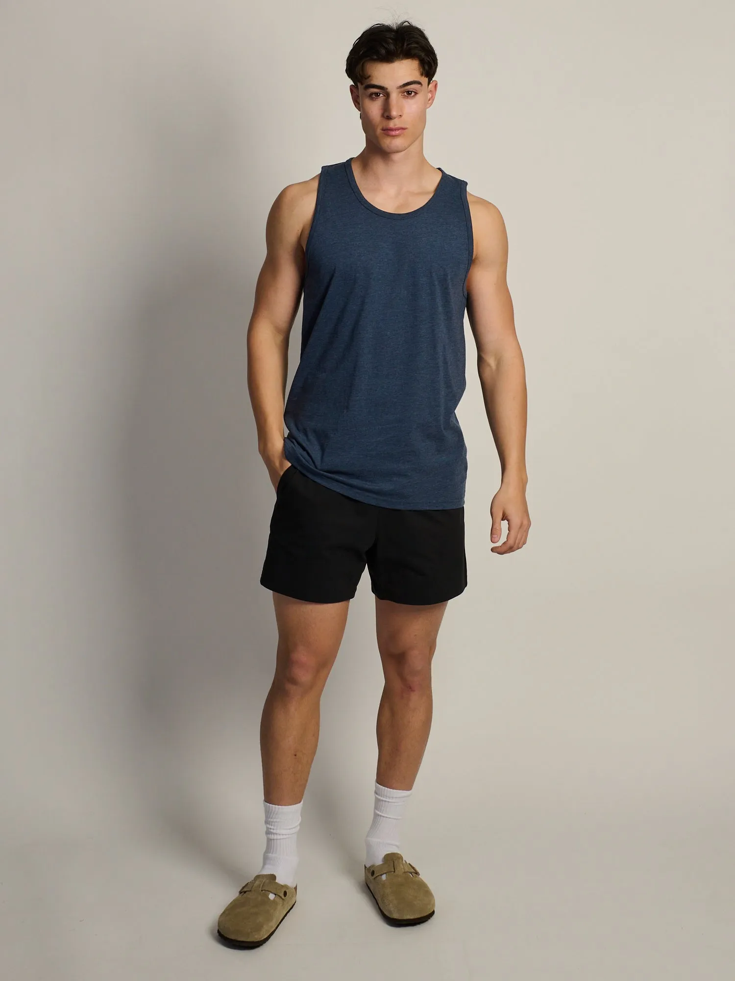 ESSENTIAL TANK - HEATHER NAVY sold by Boathouse product image thumbnail 2