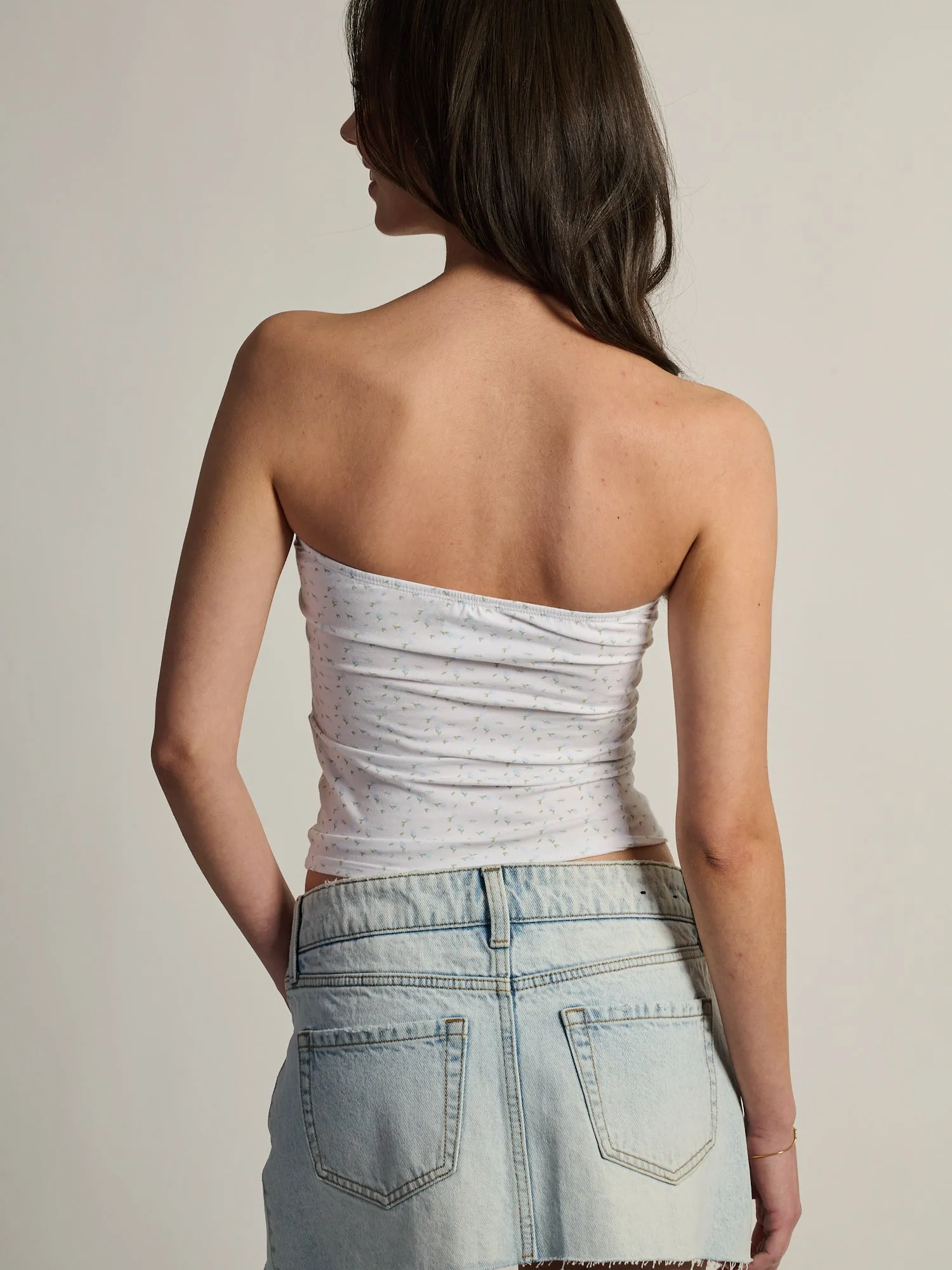 HARLOW NINA TUBE TOP - DITSY sold by Boathouse product image thumbnail 5