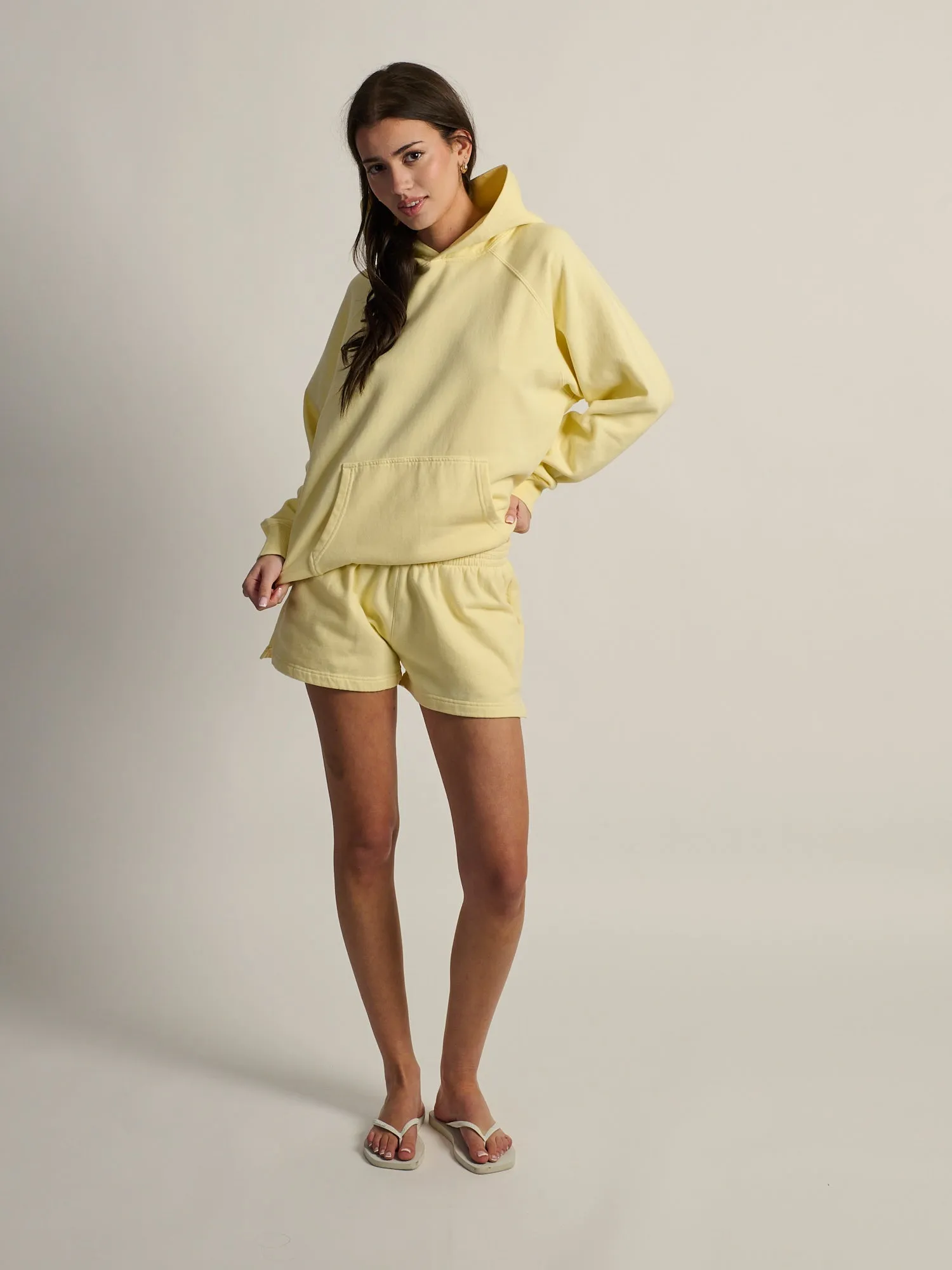 HARLOW CLOUD HOODIE - YELLOW sold by Boathouse product image thumbnail 2