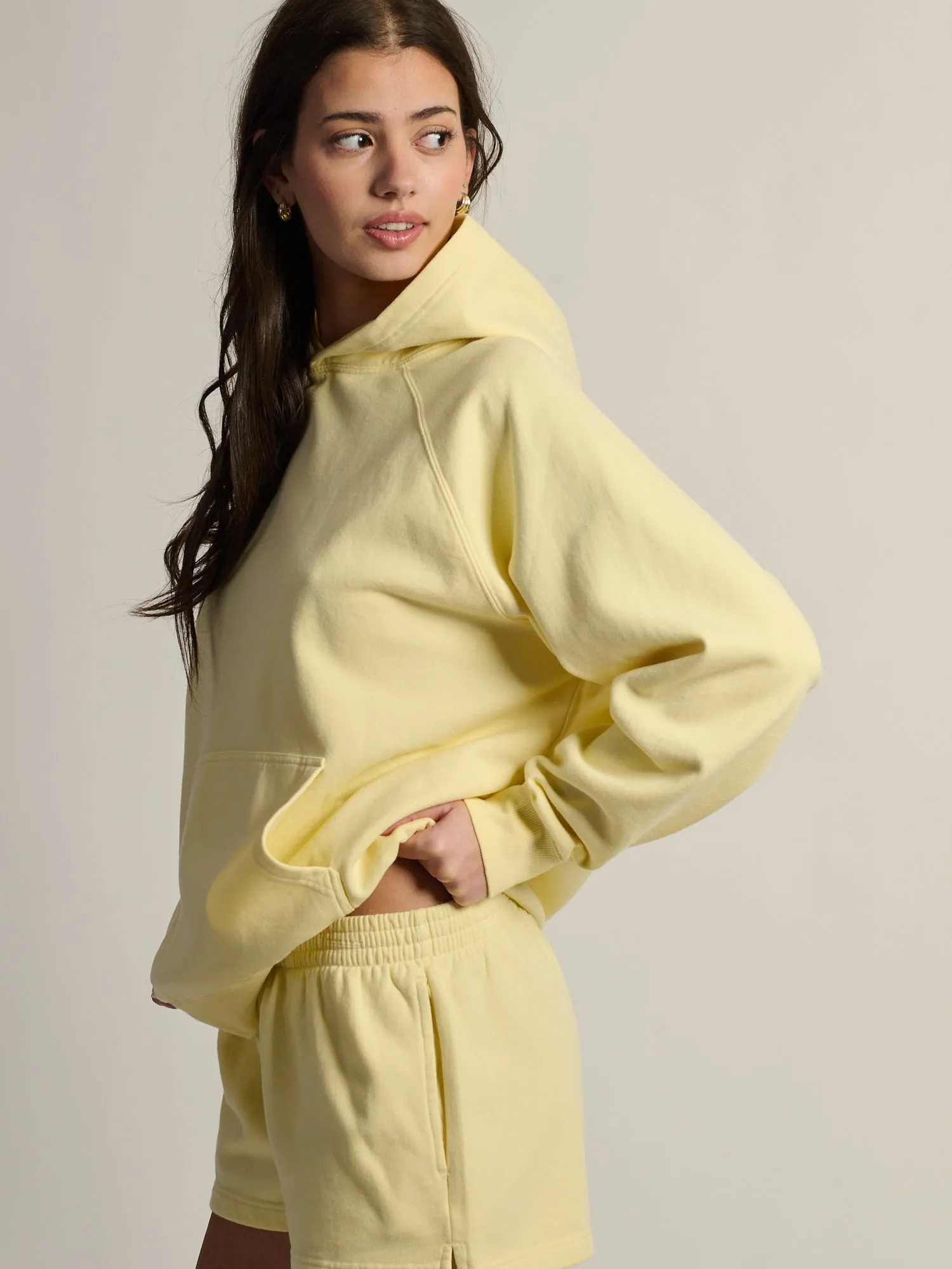 HARLOW CLOUD HOODIE - YELLOW sold by Boathouse product image thumbnail 4