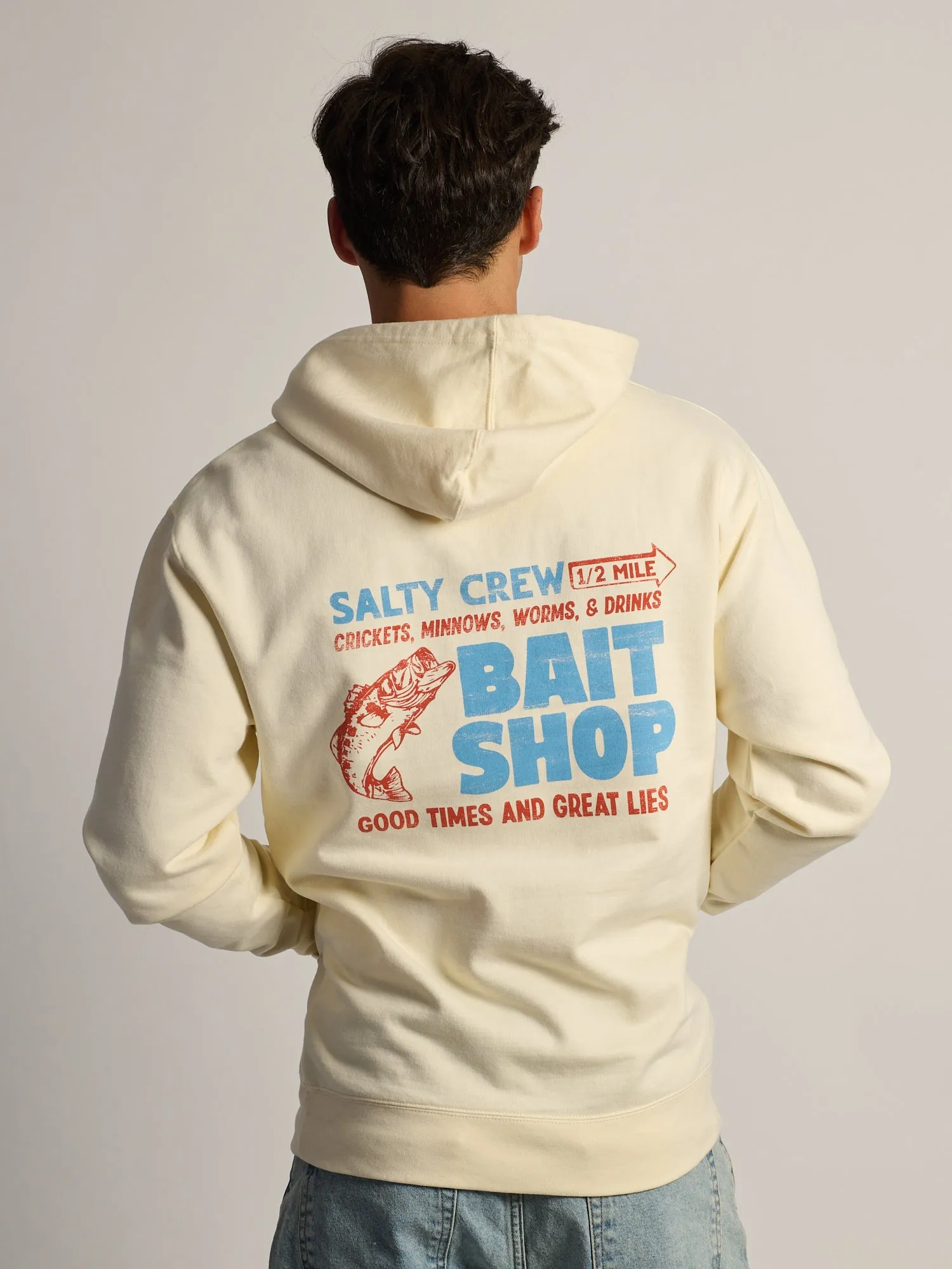SALTY CREW BAIT SHOP HOODIE sold by Boathouse