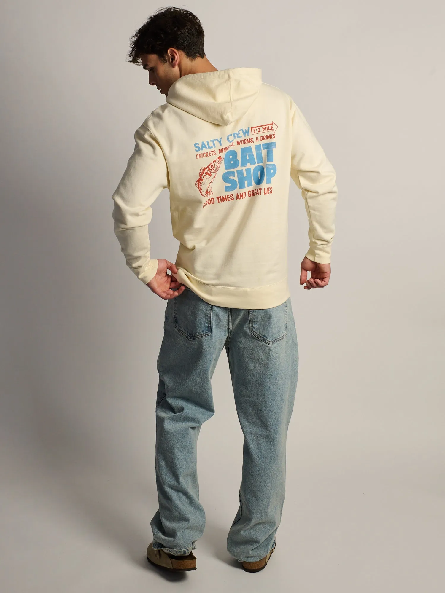 SALTY CREW BAIT SHOP HOODIE sold by Boathouse product image thumbnail 2