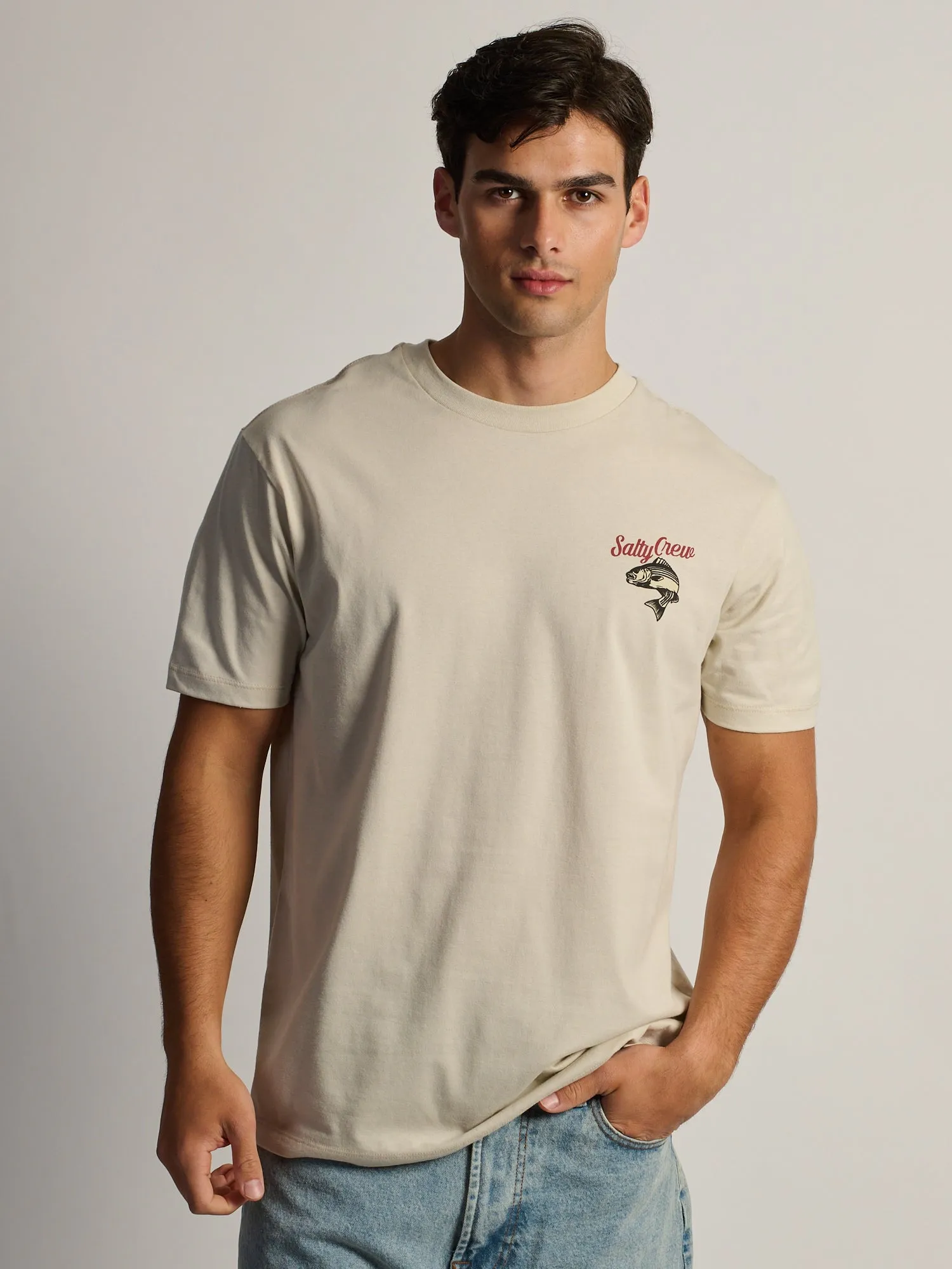 SALTY CREW STRIPED T-SHIRT sold by Boathouse product image thumbnail 3