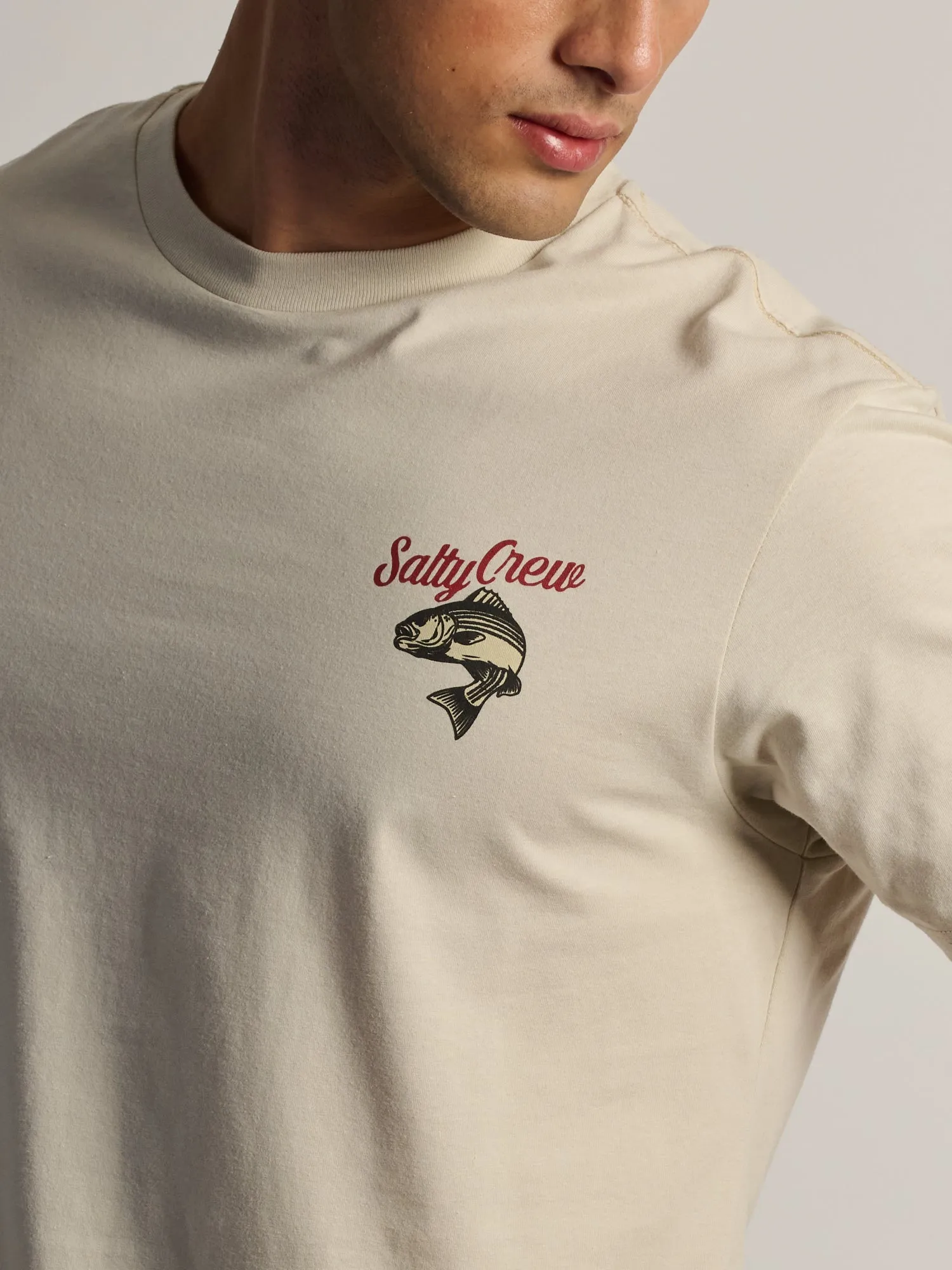 SALTY CREW STRIPED T-SHIRT sold by Boathouse product image thumbnail 4